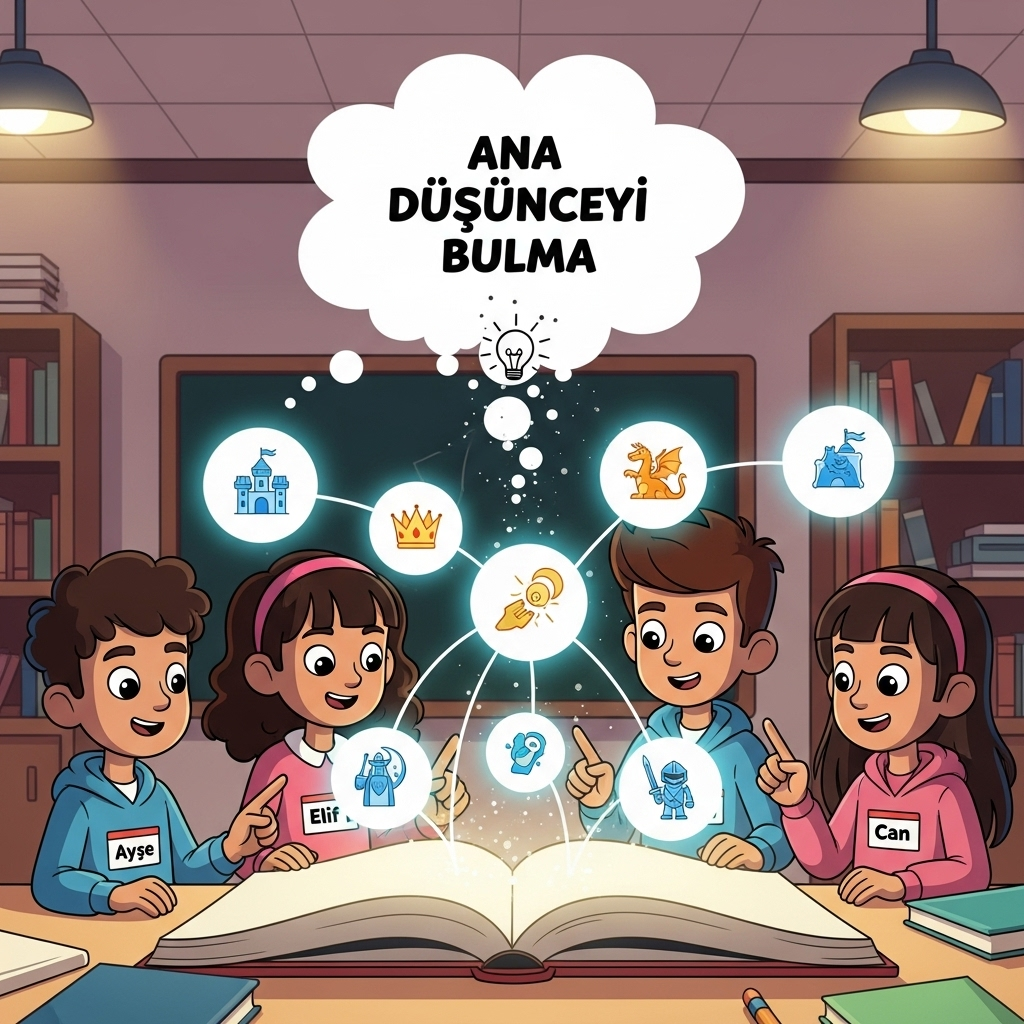 9. Ana düşünceyi Bulma Stratejisi 1 9. Ana düşünceyi Bulma Stratejisi