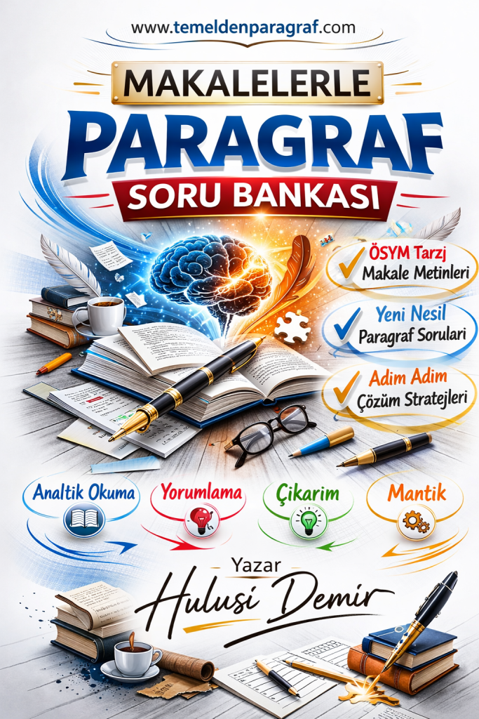 Paragraf Testi Çöz 8 MAKALELERLE PARAGRAF SORU BANKASI