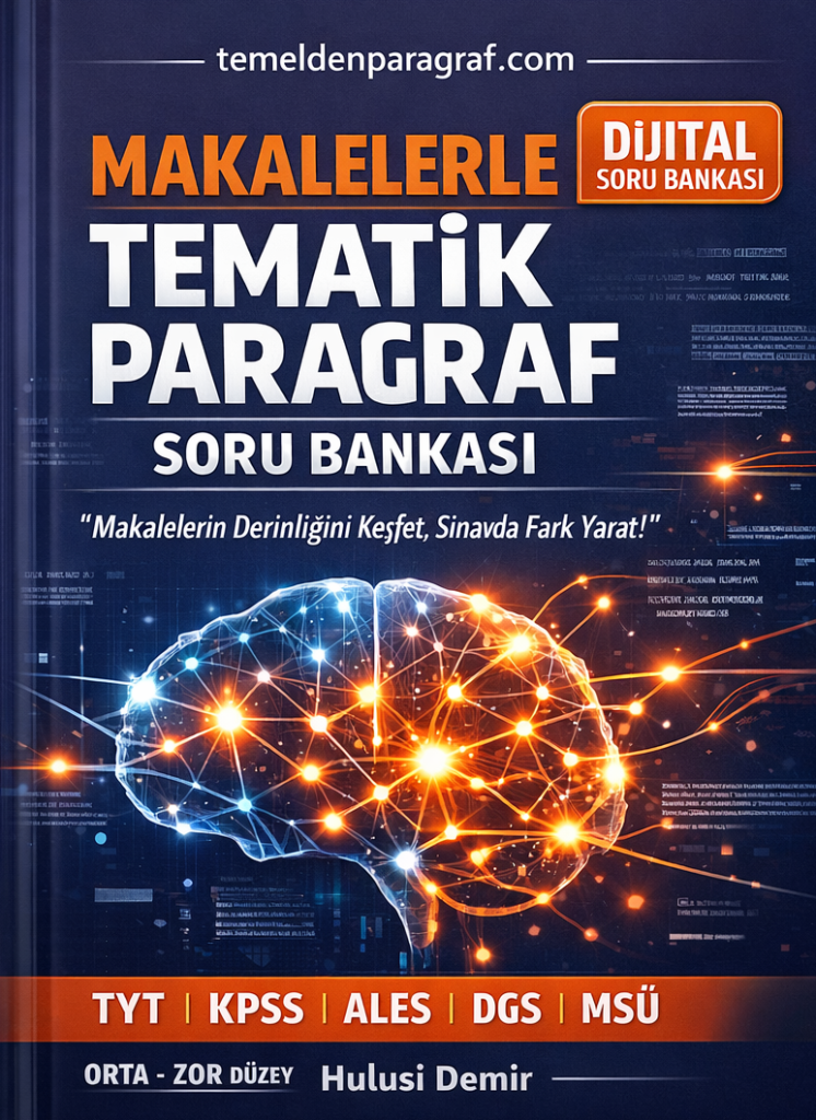 Paragraf Testi Çöz 19 MAKALELERLE TEMATİK PARAGRAF SORU BANKASI