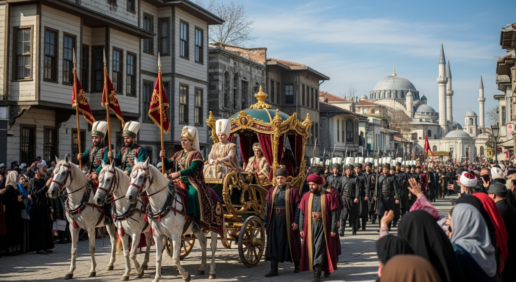 62. OSMANLIYA AİT TÖRENLER, VALİDE ALAYI
